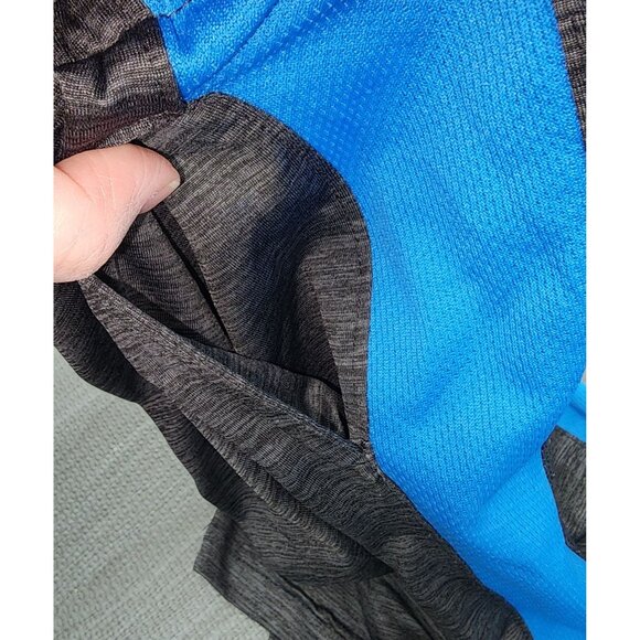 Boy's Crunch Time Athletic Shorts Heathered Grey Blue Pull On 8/10 Sports - Picture 3 of 4